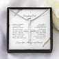 To My Amazing Dad - Happy Father's Day - Artisan Cross Necklace