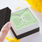 To My Man - My Missing Piece - Artisan Cross Necklace