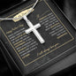 Son - Happy Father's Day - Artisan Cross Necklace