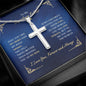 Superhero Father - You Are The World - Artisan Cross Necklace