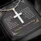 Superhero Father - You Are The World - Artisan Cross Necklace