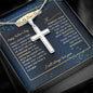 Son - Happy Father's Day - Artisan Cross Necklace