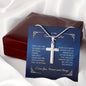Superhero Father - You Are The World - Artisan Cross Necklace
