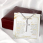Son - Happy Father's Day - Artisan Cross Necklace