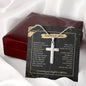 Father Of The Bride - Thank You - Artisan Cross Necklace