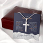 Superhero Father - You Are The World - Artisan Cross Necklace