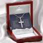 Superhero Father - You Are The World - Artisan Cross Necklace