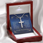 Superhero Father - You Are The World - Artisan Cross Necklace