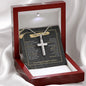 Father Of The Bride - Thank You - Artisan Cross Necklace