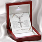 To My Amazing Dad - Happy Father's Day - Artisan Cross Necklace