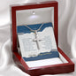 To My Amazing Dad - Happy Father's Day - Artisan Cross Necklace