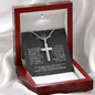 To My Loving Dad - My First Love - Artisan Cross Necklace