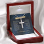 Father Of The Bride - Thank You - Artisan Cross Necklace