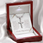 To My Man - My Missing Piece - Artisan Cross Necklace