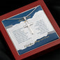 To My Amazing Dad - Happy Father's Day - Artisan Cross Necklace
