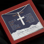 Superhero Father - You Are The World - Artisan Cross Necklace