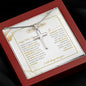 Son - Happy Father's Day - Artisan Cross Necklace