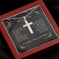 Superhero Father - You Are The World - Artisan Cross Necklace
