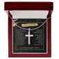 Father Of The Bride - Thank You - Artisan Cross Necklace