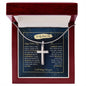 Son - Happy Father's Day - Artisan Cross Necklace