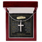 Son - Happy Father's Day - Artisan Cross Necklace
