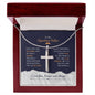 Superhero Father - You Are The World - Artisan Cross Necklace