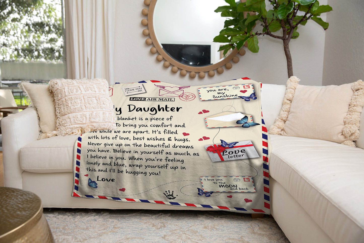 Daughter Cozy Plush Blanket
