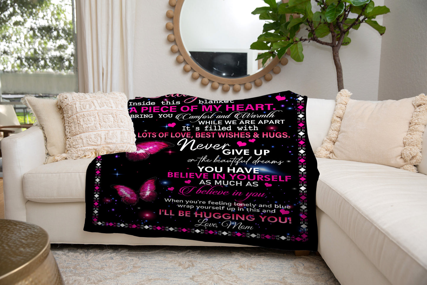 Daughter Cozy Plush Blanket
