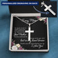 Mom - Personalized Cross Necklace