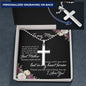 Mom - Personalized Cross Necklace