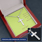 Faith- Personalized Cross Necklace