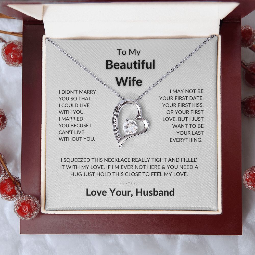 My Wife - Forever Love Necklace