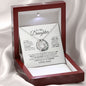 To My Daughter - The Proudest Moment - Forever Love Necklace