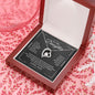 To My Daughter - The Proudest Moment - Forever Love Necklace