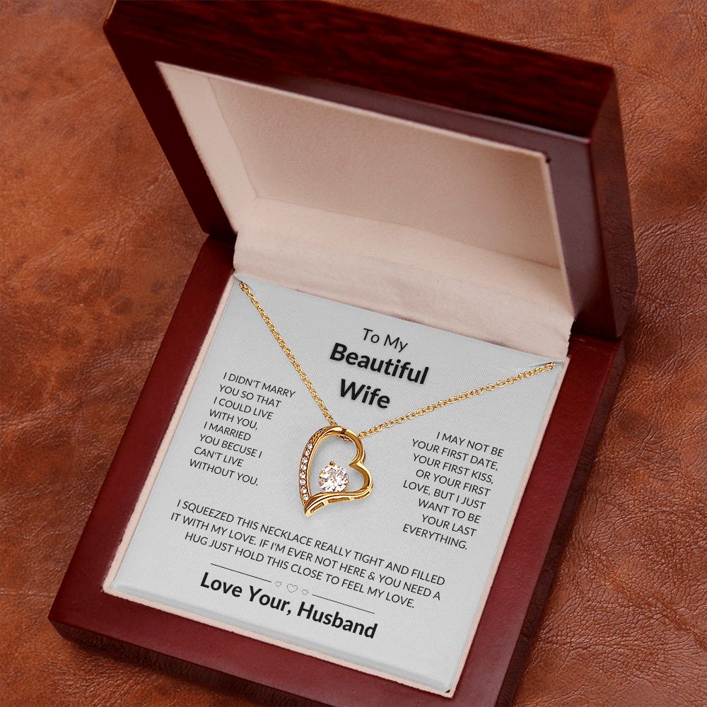 My Wife - Forever Love Necklace