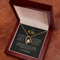To My Wife - Feel My Love - Forever Love Necklace
