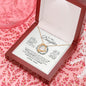 To My Daughter - The Proudest Moment - Forever Love Necklace