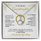 To My Badass Granddaughter - Remember - Eternal Hope Necklace