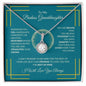 To My Badass Granddaughter - Remember - Eternal Hope Necklace