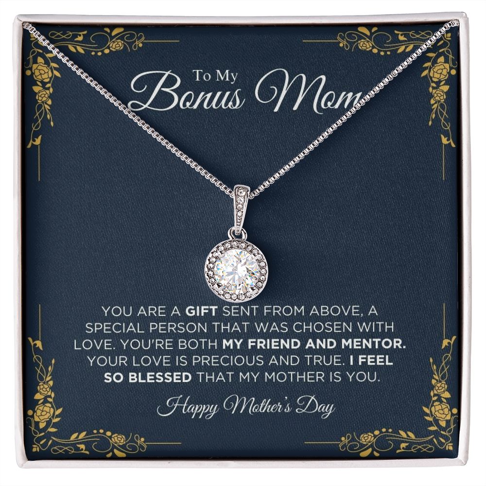 To My Bonus Mom - Happy Mother's Day - Eternal Hope Necklace