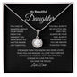 My Beautiful Daughter - You Make Me Proud - Eternal Hope Necklace
