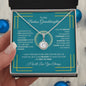 To My Badass Granddaughter - Remember - Eternal Hope Necklace