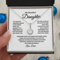 My Beautiful Daughter - You Make Me Proud - Eternal Hope Necklace
