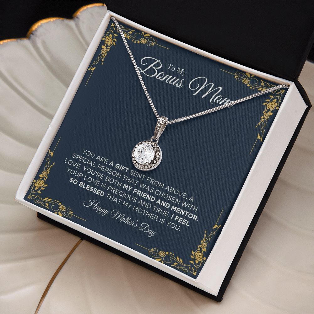 To My Bonus Mom - Happy Mother's Day - Eternal Hope Necklace