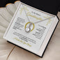 To My Badass Granddaughter - Remember - Eternal Hope Necklace