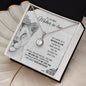 To The Best Mother-In-Law - Hugs And Kisses - Eternal Hope Necklace