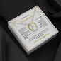 To My Badass Granddaughter - Remember - Eternal Hope Necklace