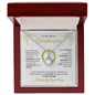 To My Badass Granddaughter - Remember - Eternal Hope Necklace