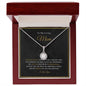 To My Loving Mom - My Love And Gratitude - Eternal Hope Necklace