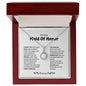 Maid Of Honor - Our Friendship - Eternal Hope Necklace